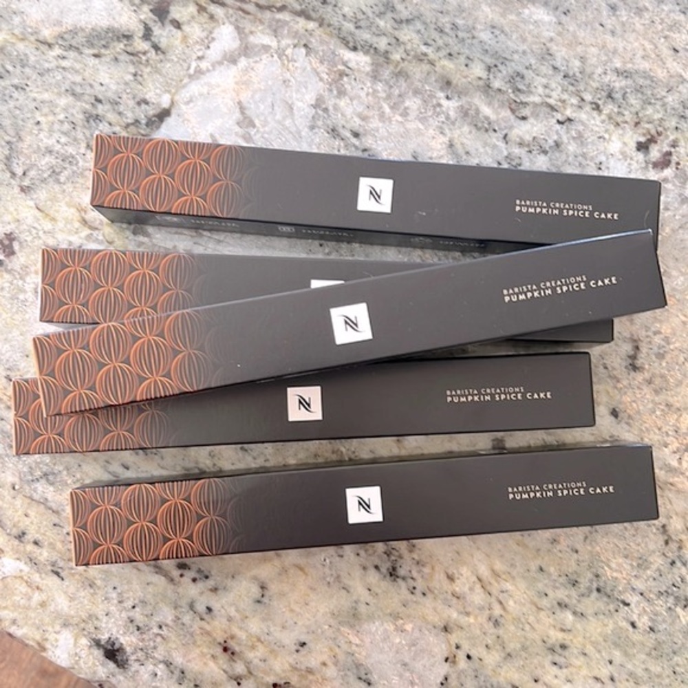 Nespresso Pumpkin Spice Cake Orig. Line Limited Edition 🧡☕️